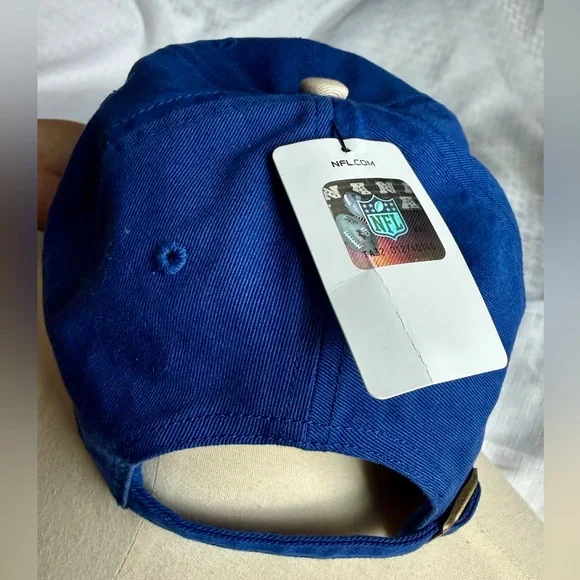 New England Patriots Hat NFL Football Cap Adjustable blue red - Picture 7 of 8